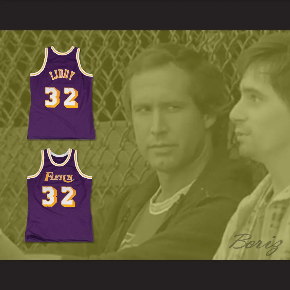 Fletch Alias Series Gordon Liddy 32 Basketball Jersey