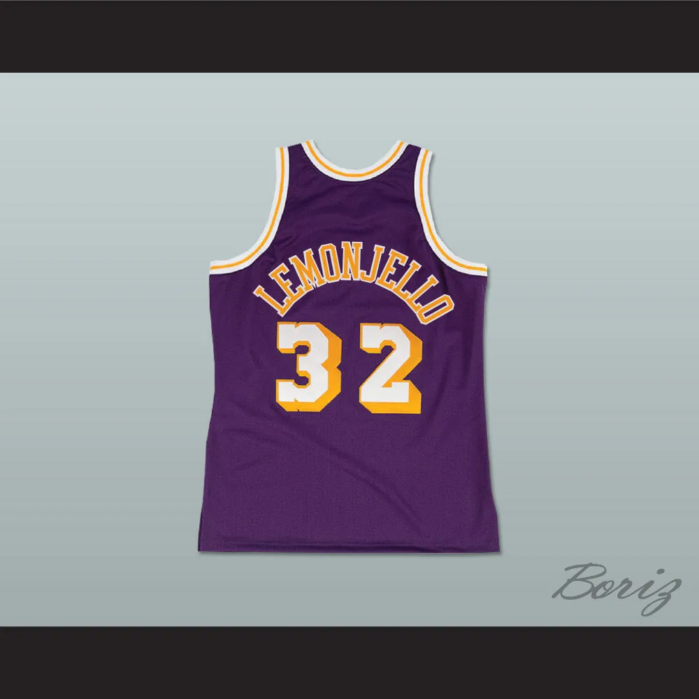 Fletch Alias Series Peter Lemonjello 32 Basketball Jersey