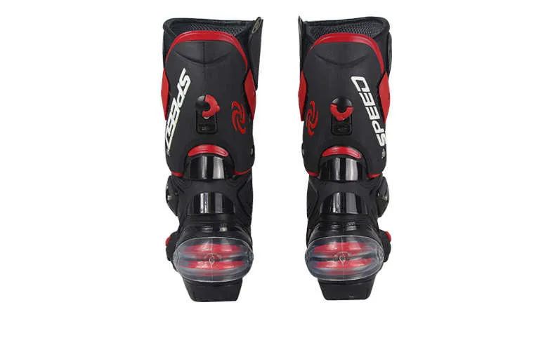 Four seasons men's off-road motorcycle boots