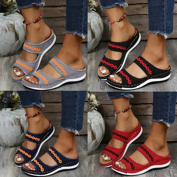Guadalupe® | Orthopedic Diabetic Walking Sandals With Arch Support