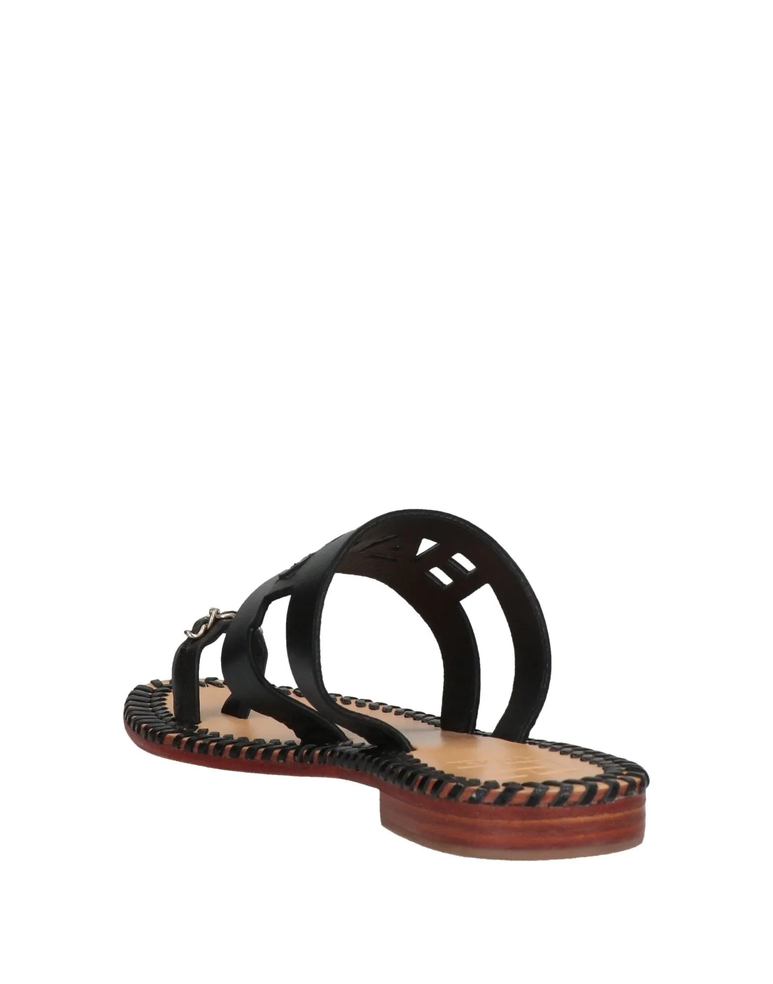 HADEL Leather Thong sandals (17534666MA) Woman