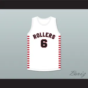 Hank Beenders 6 Providence Steamrollers White Basketball Jersey 2