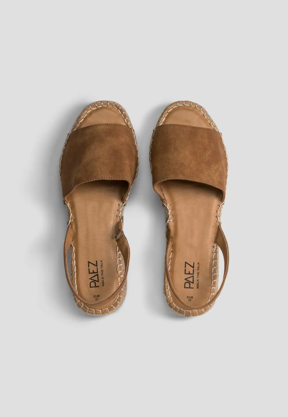 HEEL SANDAL CAMEL