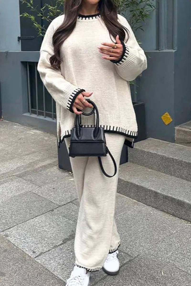 HUT1256 Cozy Knit Lounge Set