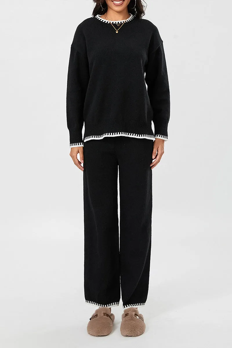 HUT1256 Cozy Knit Lounge Set