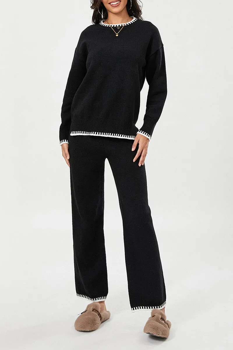 HUT1256 Cozy Knit Lounge Set