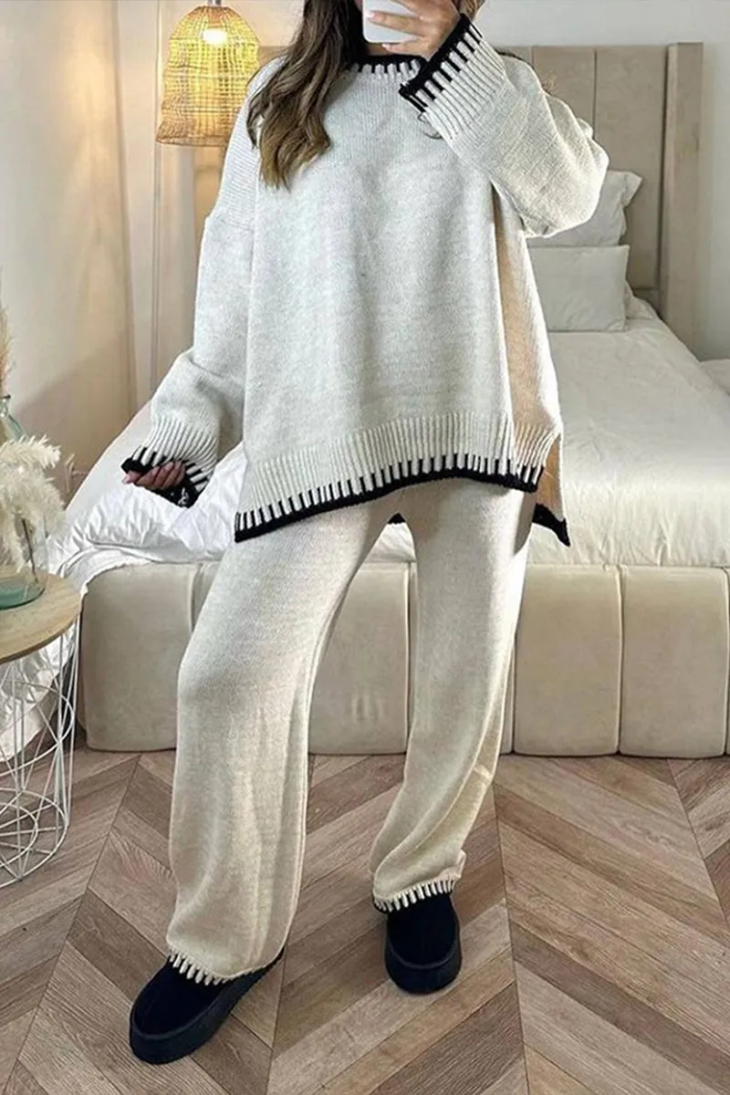 HUT1256 Cozy Knit Lounge Set