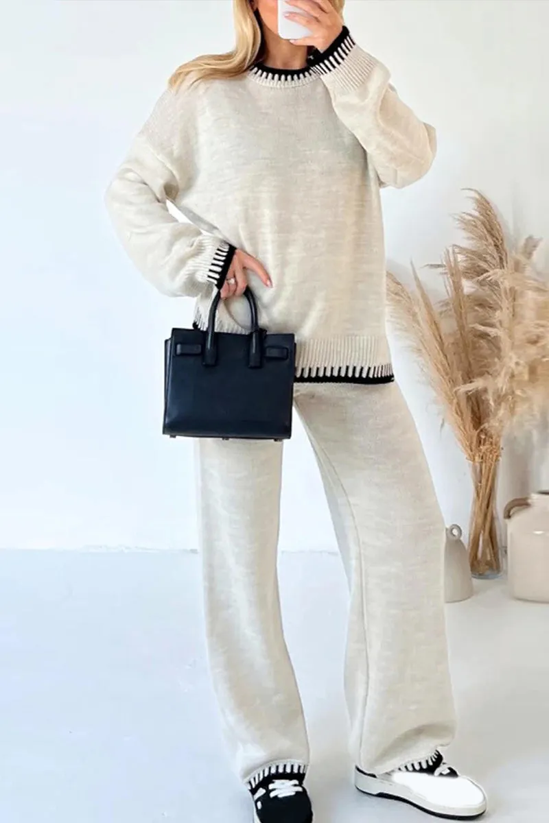 HUT1256 Cozy Knit Lounge Set