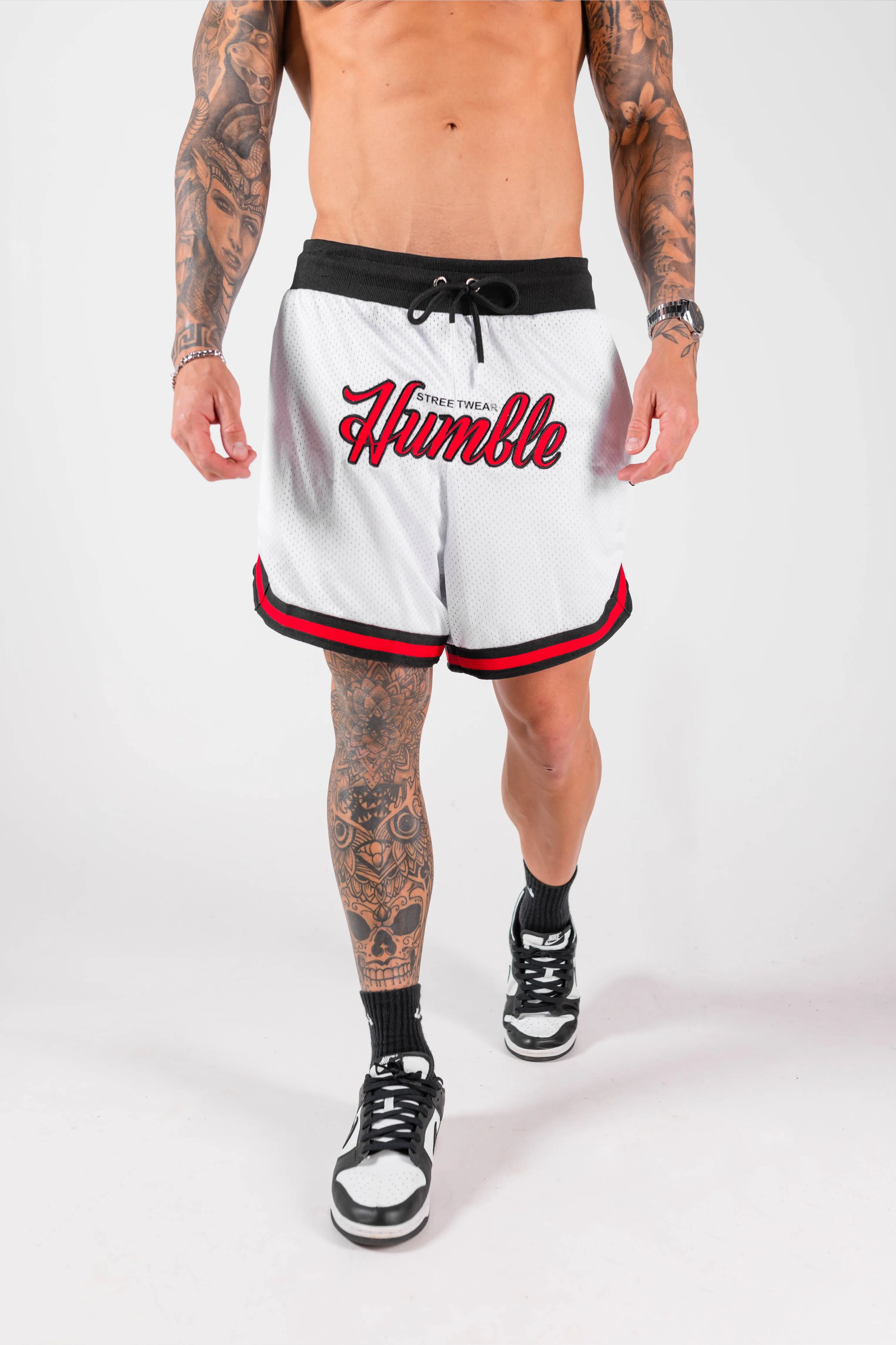 Ice White Basketball Shorts