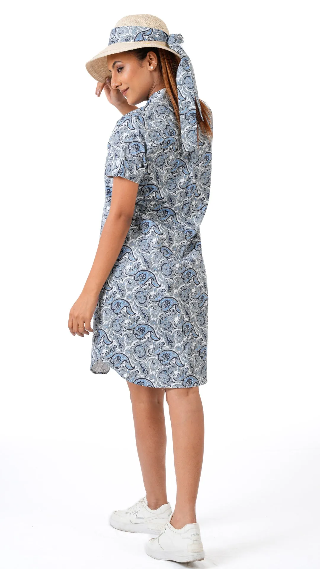 Indigo Paisley