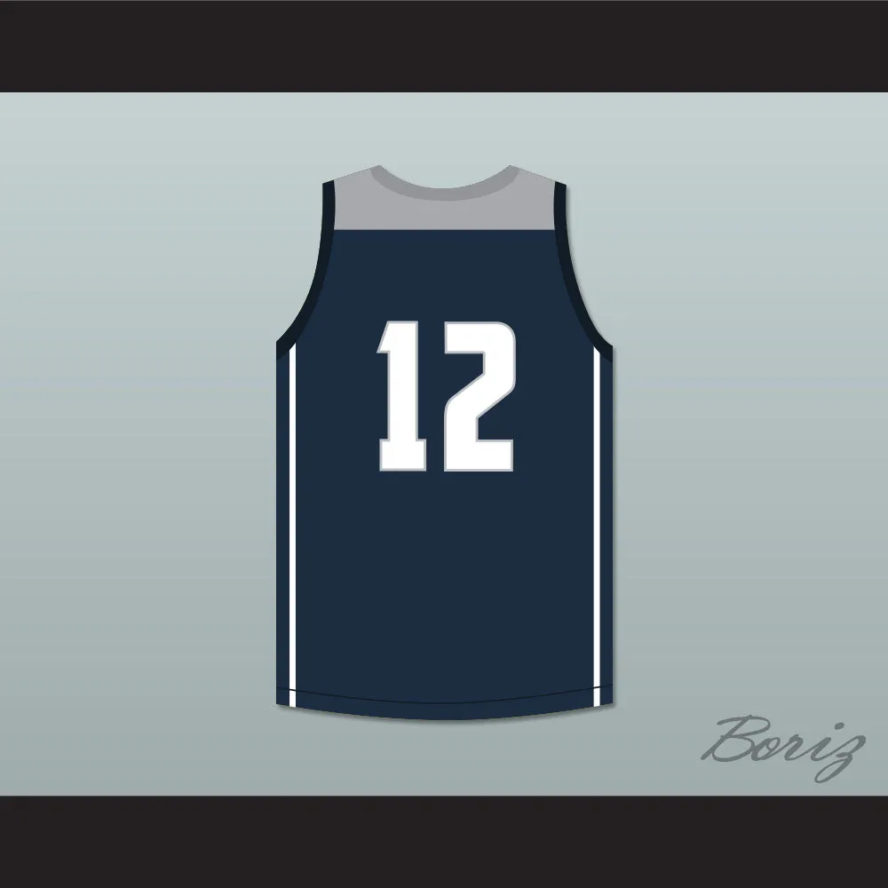 Ja Morant 12 South Carolina Hornets Navy Blue Basketball Jersey 1