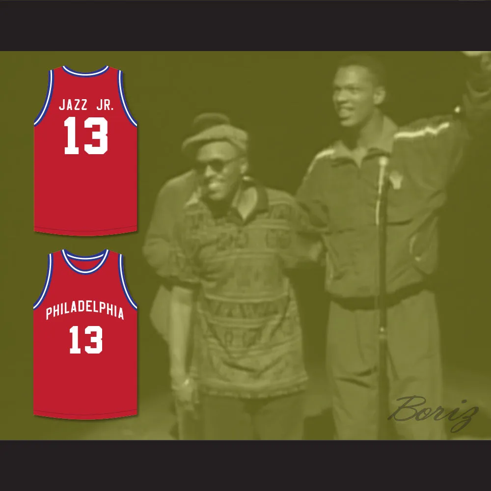 Jazz Junior 13 Philadelphia Red Basketball Jersey