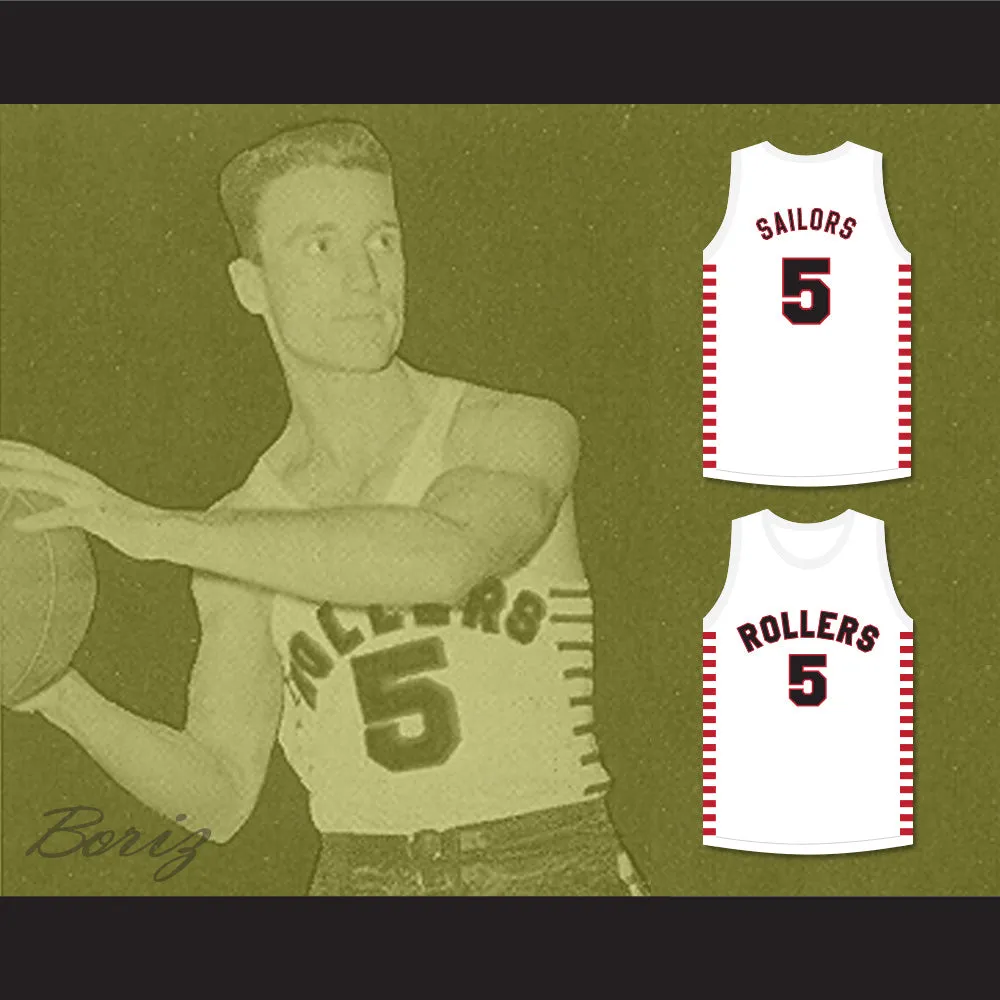 Kenny Sailors 5 Providence Steamrollers Basketball Jersey
