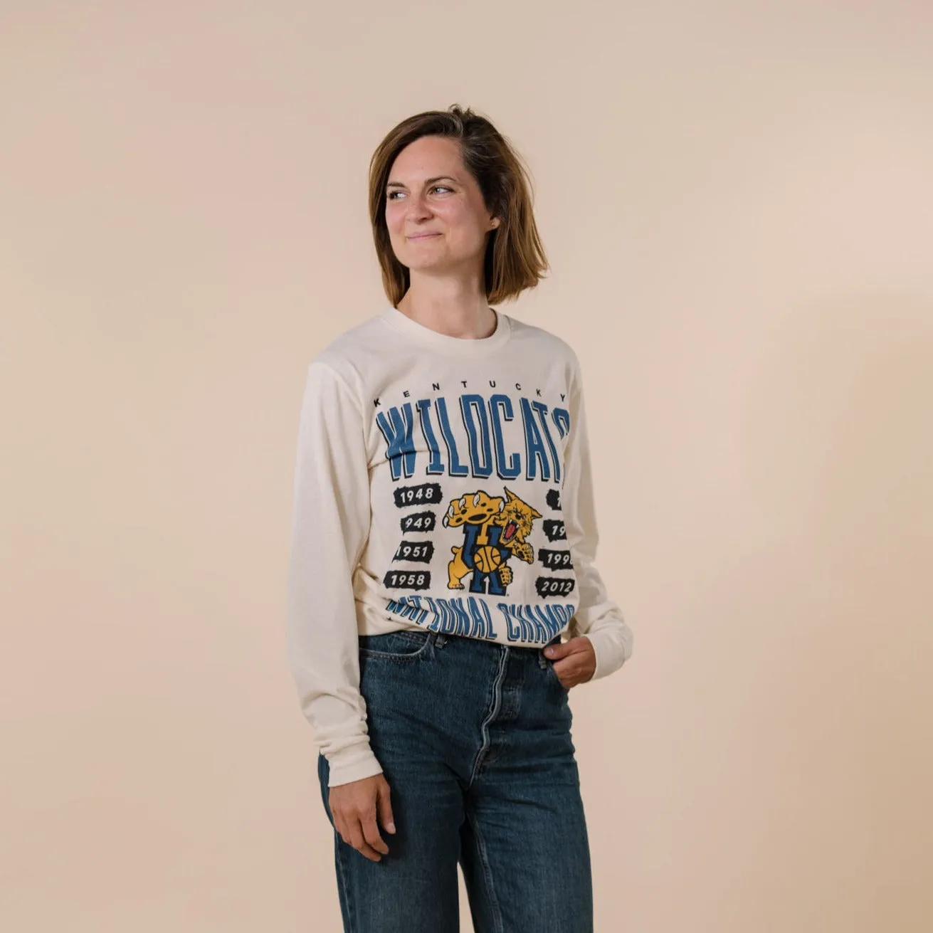 Kentucky Basketball 8-Time National Champs Long Sleeve