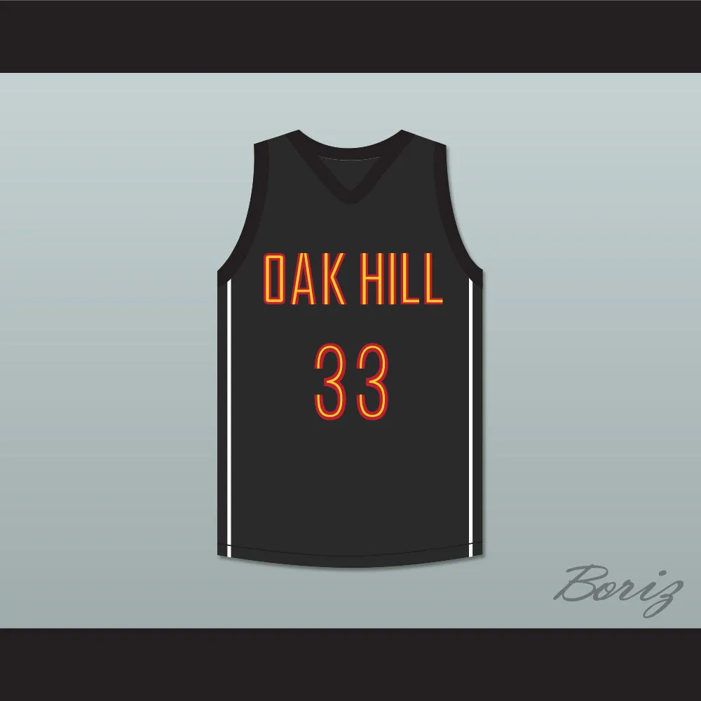 Kevin Durant 33 Oak Hill Academy Black Basketball Jersey