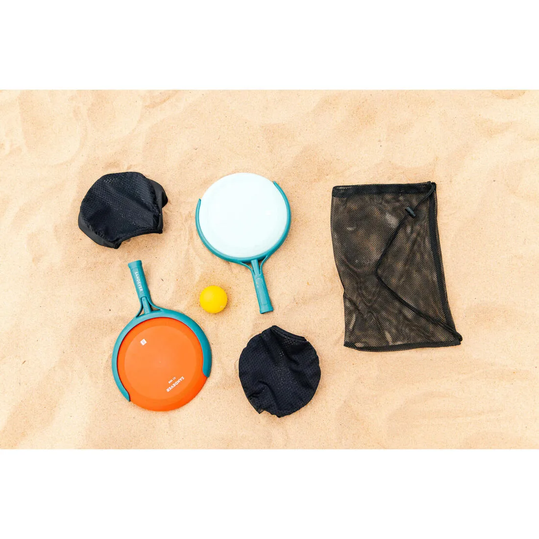 Kit 3 jeux en 1 : Disques volants/sport de raquettes /attrape balle.