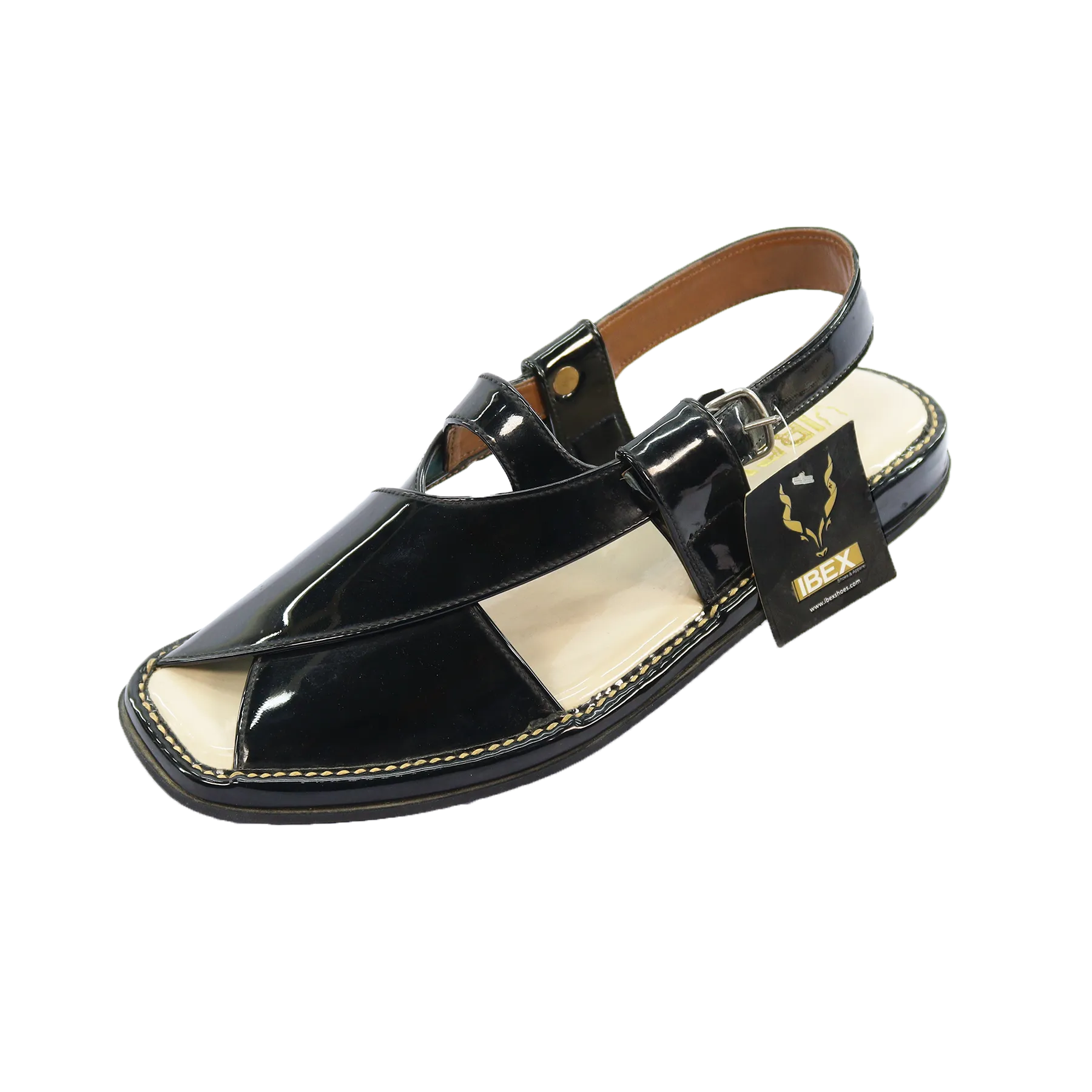 Ladies Peshawari Chappal Black.