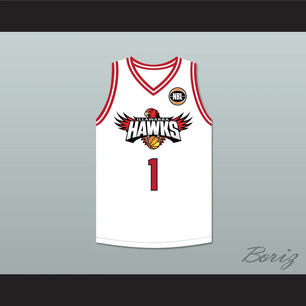 LaMelo Ball 1 Illawarra Hawks White Basketball Jersey 2
