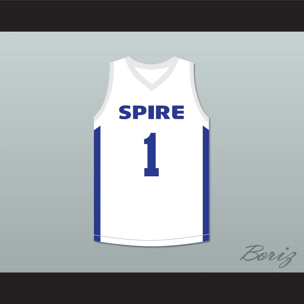 LaMelo Ball 1 SPIRE White Basketball Jersey