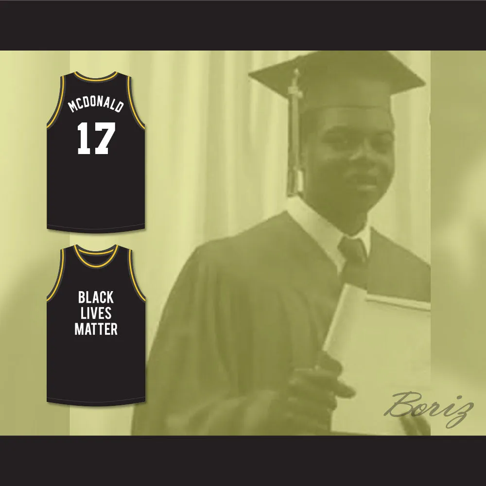 Laquan McDonald 17 Black Lives Matter Basketball Jersey