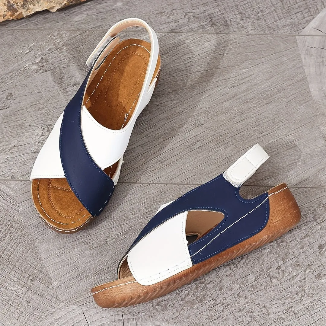 🔥Last Day Promotion 44% OFF - Women's Ultra Comfortable Slope Heel Orthopaedic Sandals