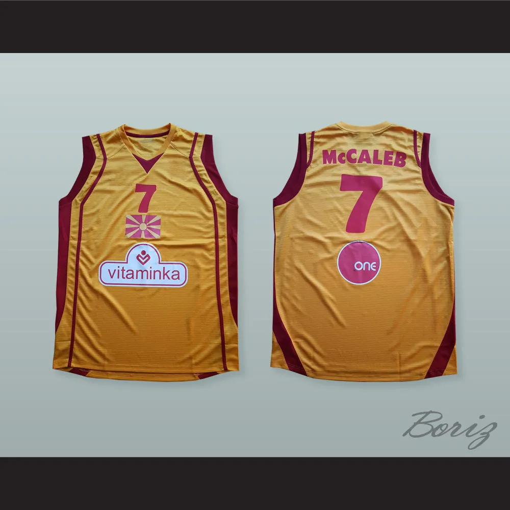 Lester 'Bo' McCalebb 7 Macedonia Basketball Jersey