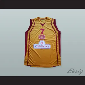 Lester 'Bo' McCalebb 7 Macedonia Basketball Jersey