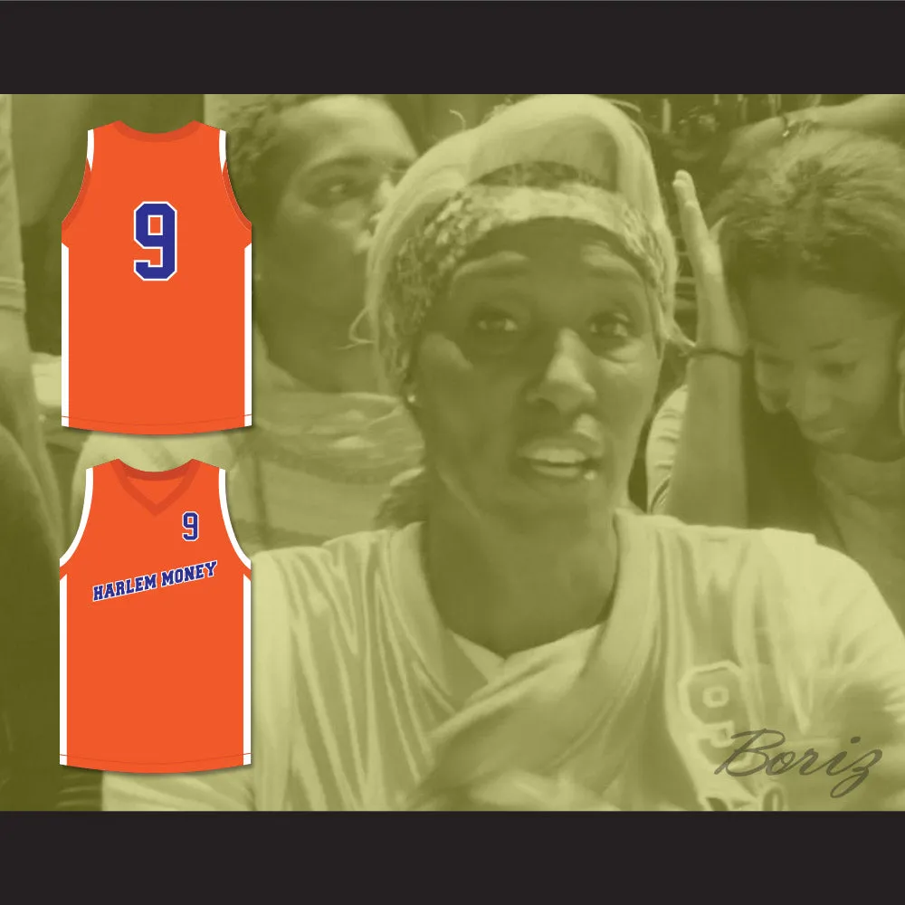 Lisa Leslie Betty Lou 9 Harlem Money Basketball Jersey Uncle Drew