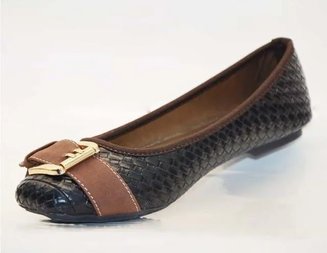 Loafers Flats Buckle Knitted Flat Heel Soft Bottom Boat Shoes