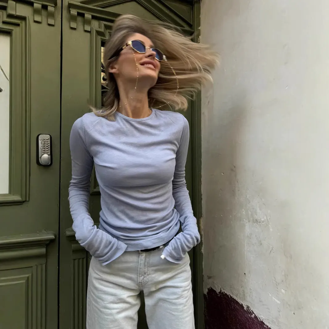 Long Sleeve Slim Fit Top