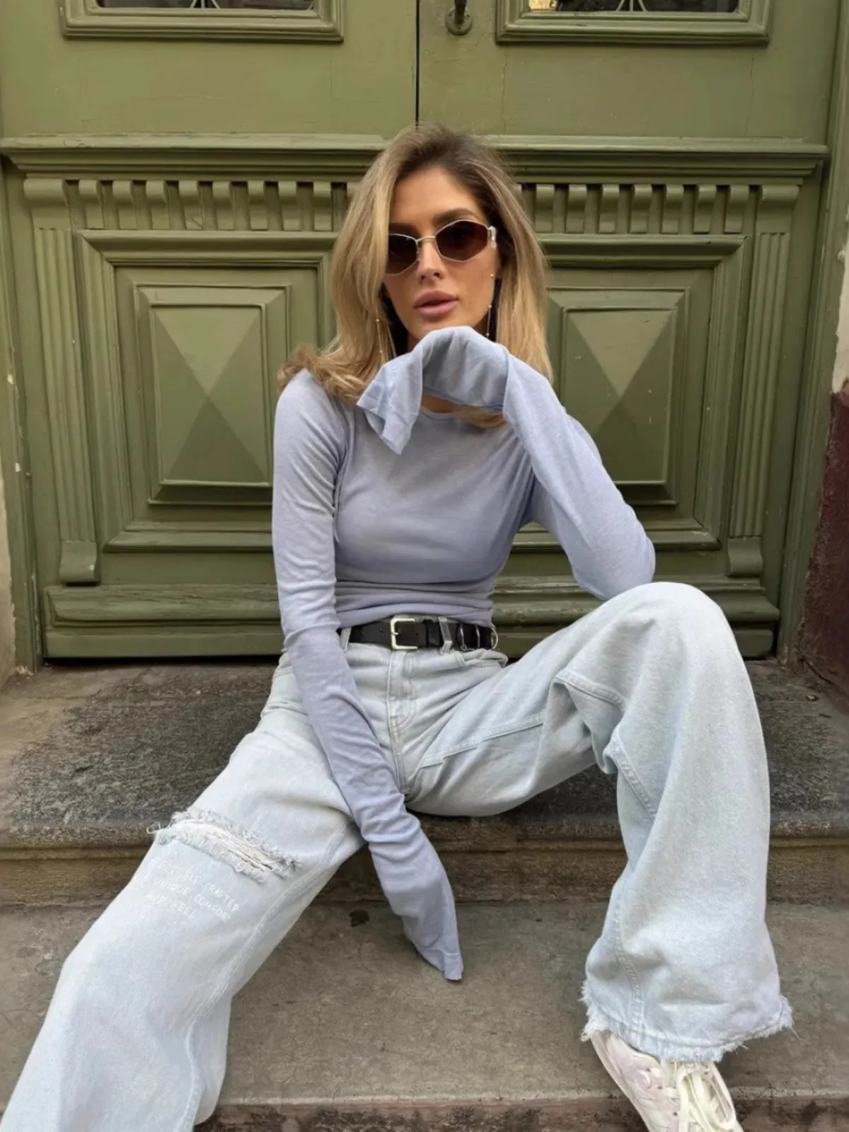 Long Sleeve Slim Fit Top