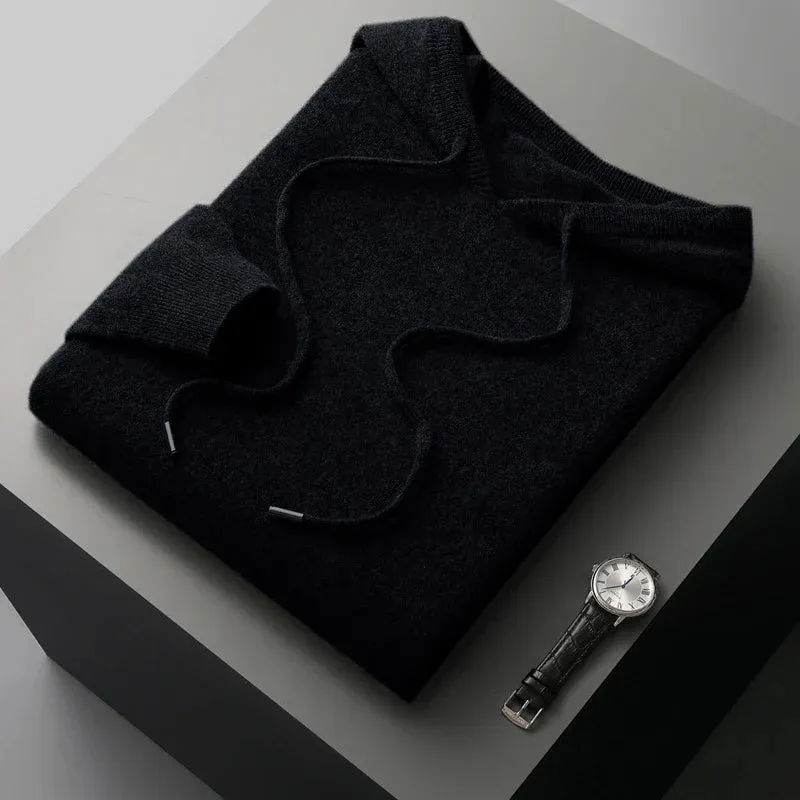 Luxury Knit Hoodie | Wool Blend | Soft & Minimalist