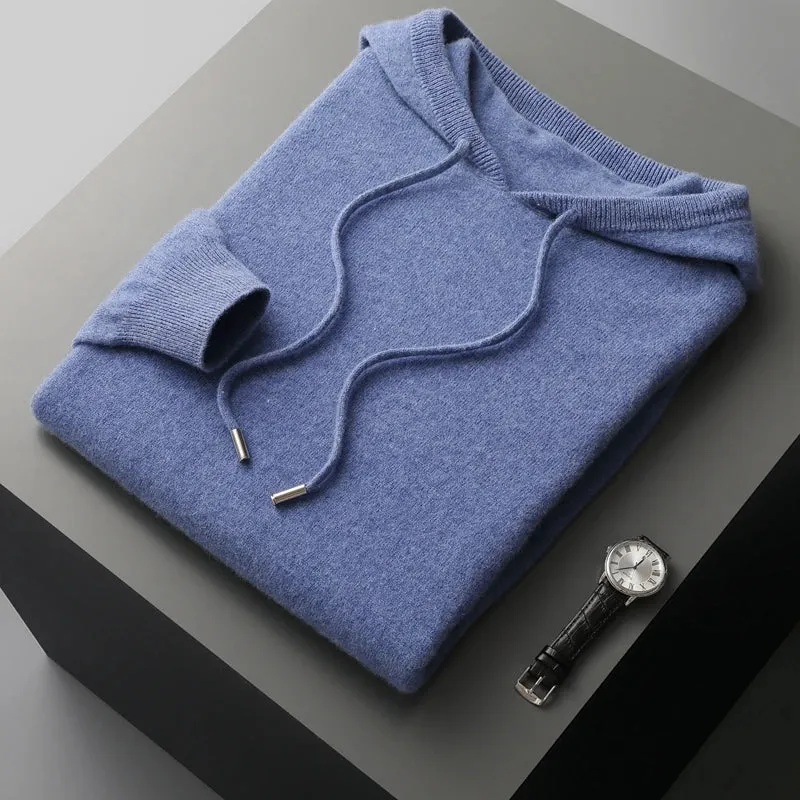 Luxury Knit Hoodie | Wool Blend | Soft & Minimalist