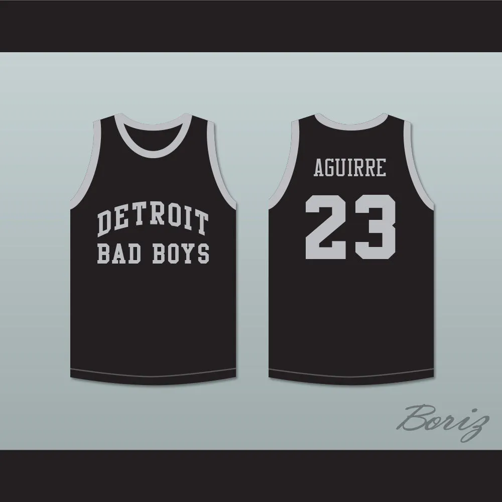 Mark Aguirre 23 Detroit Bad Boys Basketball Jersey