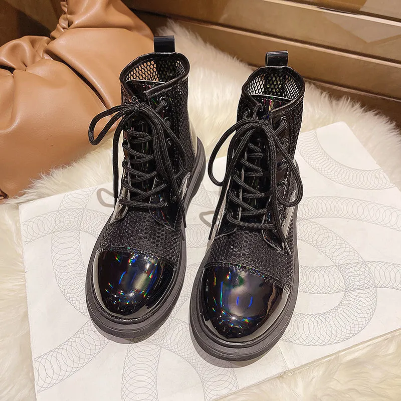 Martin Boots Single Boot   Skinny Motorcycle Boots