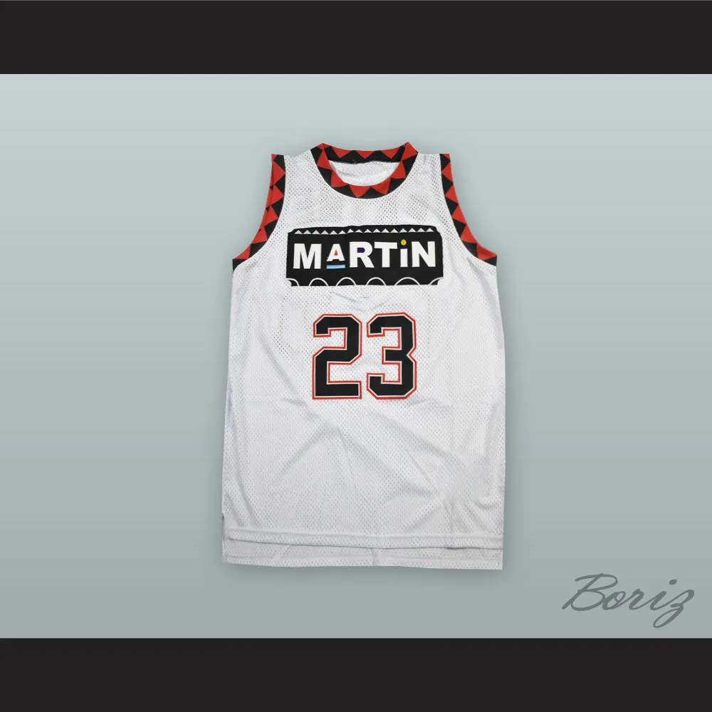 Martin Payne 23 White Basketball Jersey