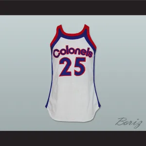 Mast 25 Kentucky Colonels White Basketball Jersey