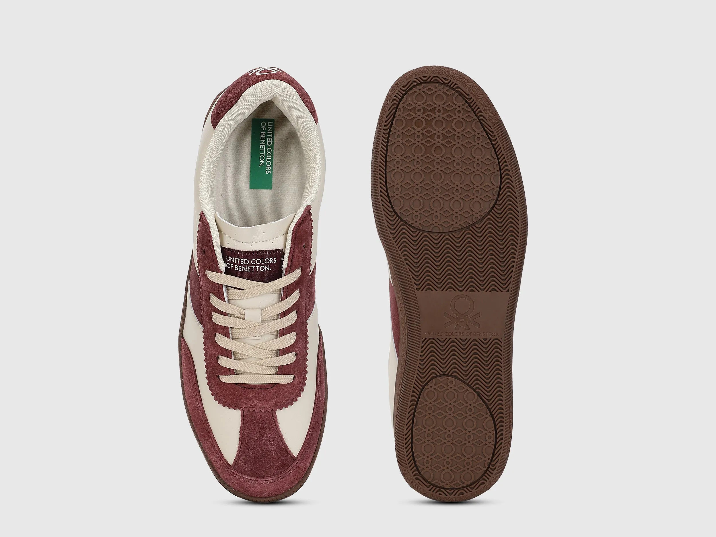 Men PU Colorblocked Sneakers