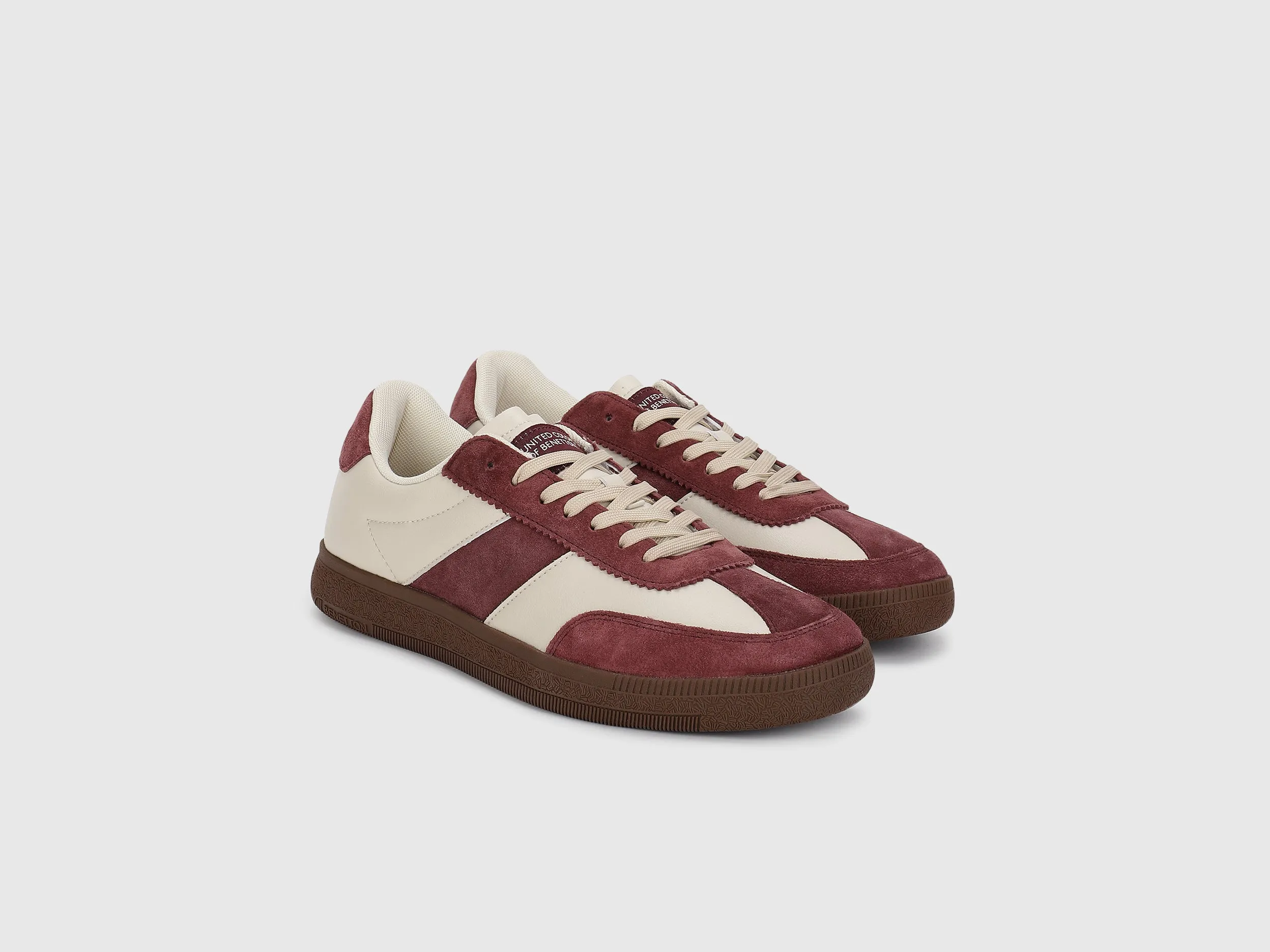 Men PU Colorblocked Sneakers