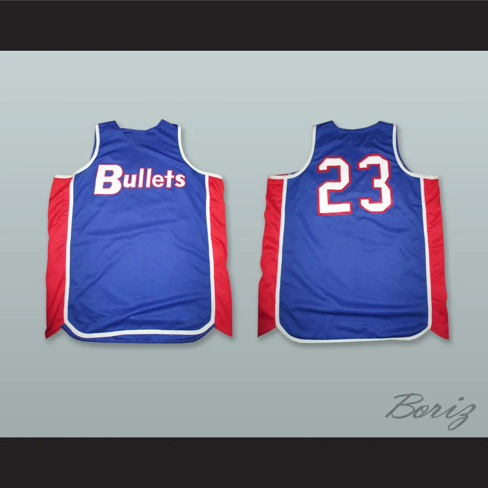 Michael Jordan 23 Baltimore Bullets Blue Basketball Jersey
