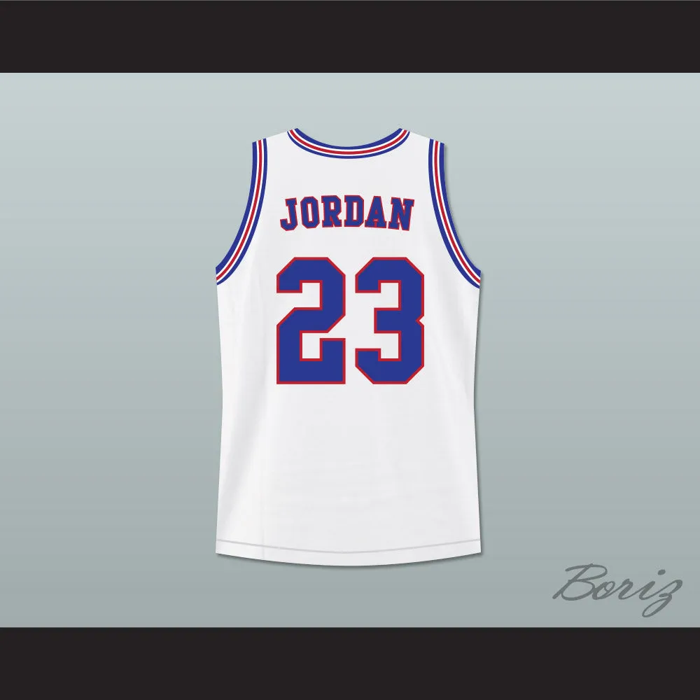 Michael Jordan 23 Like Mike White Mash Up Basketball Jersey