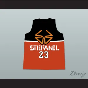Michael Jordan 23 Stefanel Trieste Italy Basketball Jersey