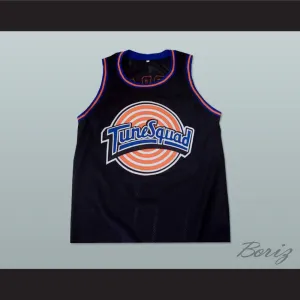 Michael Jordan 23 Tune Squad Black Basketball Jersey Space Jam