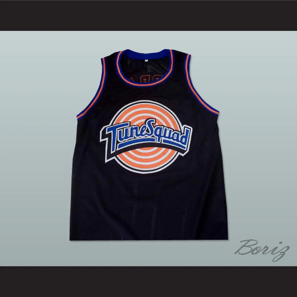 Michael Jordan 23 Tune Squad Black Basketball Jersey Space Jam