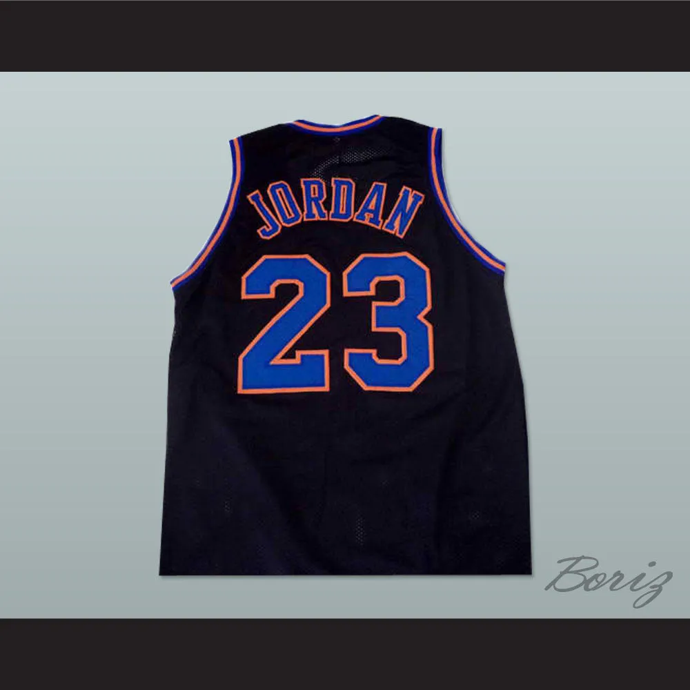 Michael Jordan 23 Tune Squad Black Basketball Jersey Space Jam