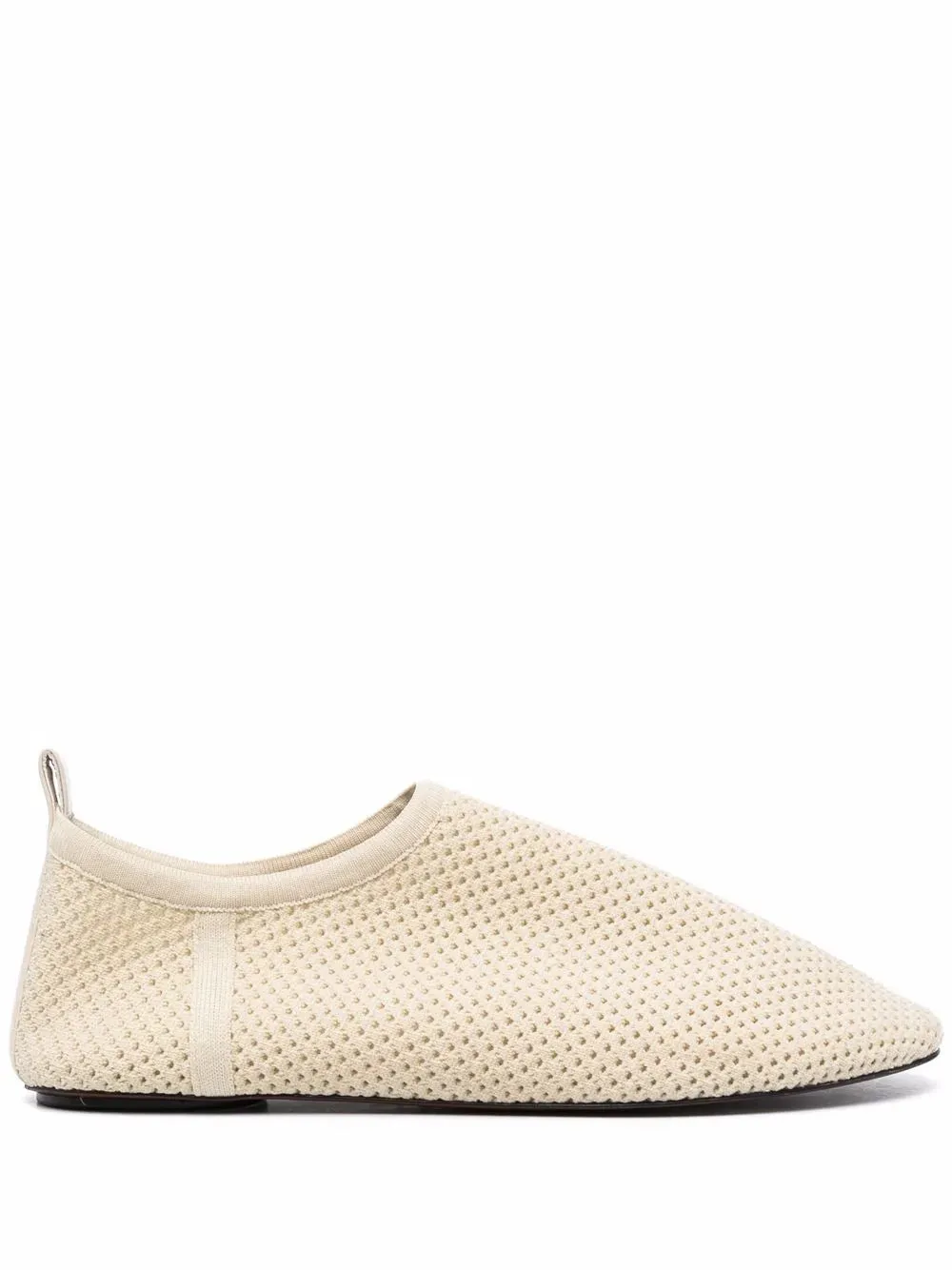 Nanushka mesh-knit loafers