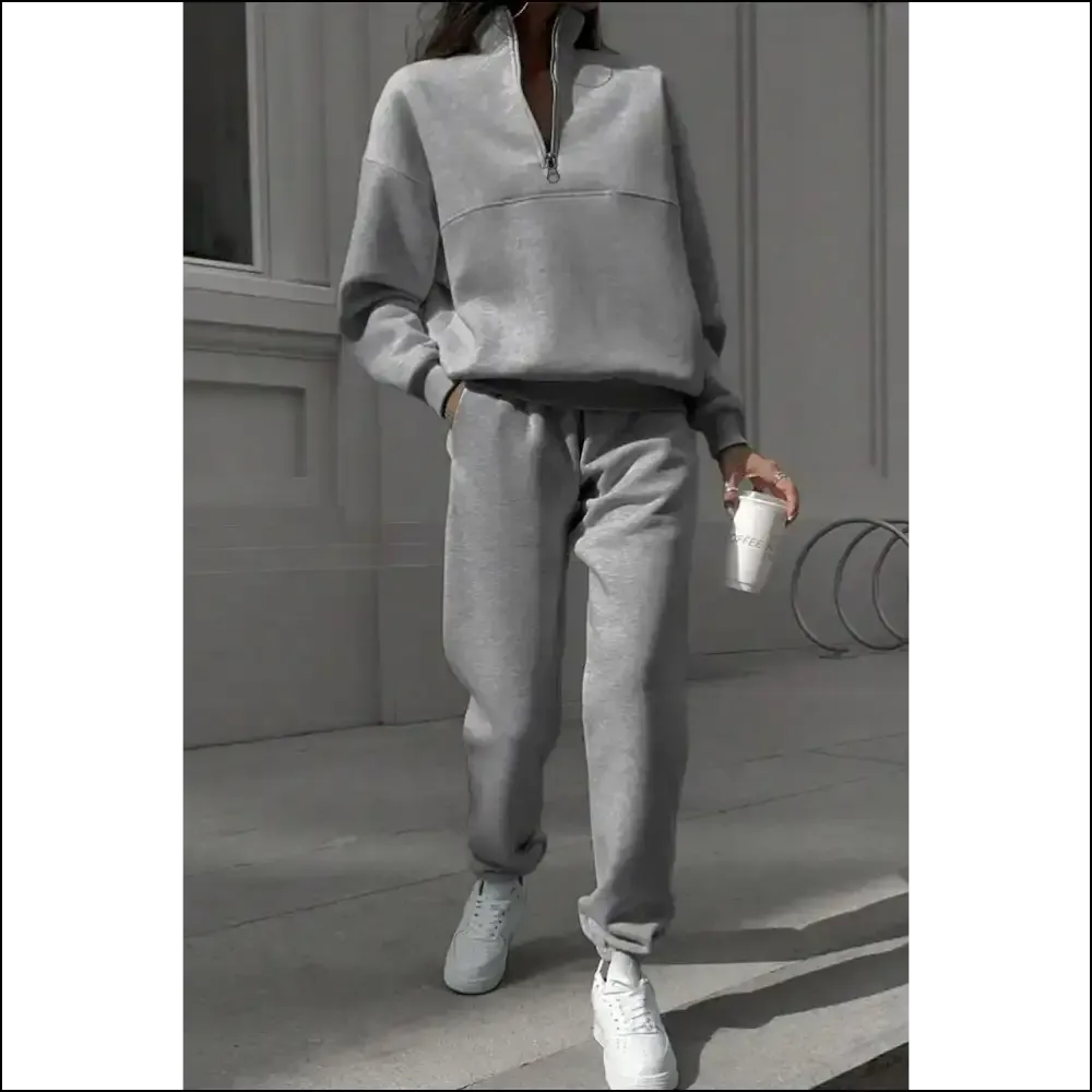 Needful Things: Light Grey Chic  Sweatpants Set - Netflix & Chill? 😜