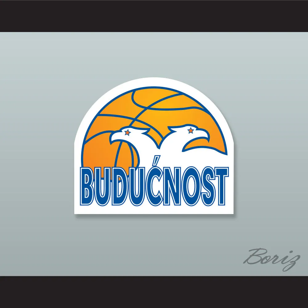 Nemanja Jaramaz 5 KK Buducnost Podgorica Montenegro Blue Basketball Jersey