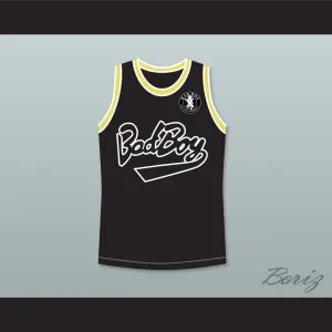 Notorious B.I.G. Biggie Smalls 72 Bad Boy Black Basketball Jersey with Patch