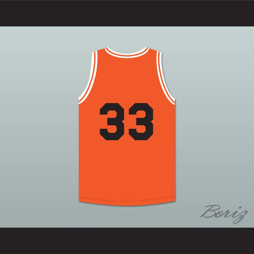 Orange Tournament Shoot Out Basketball Jersey Above The Rim